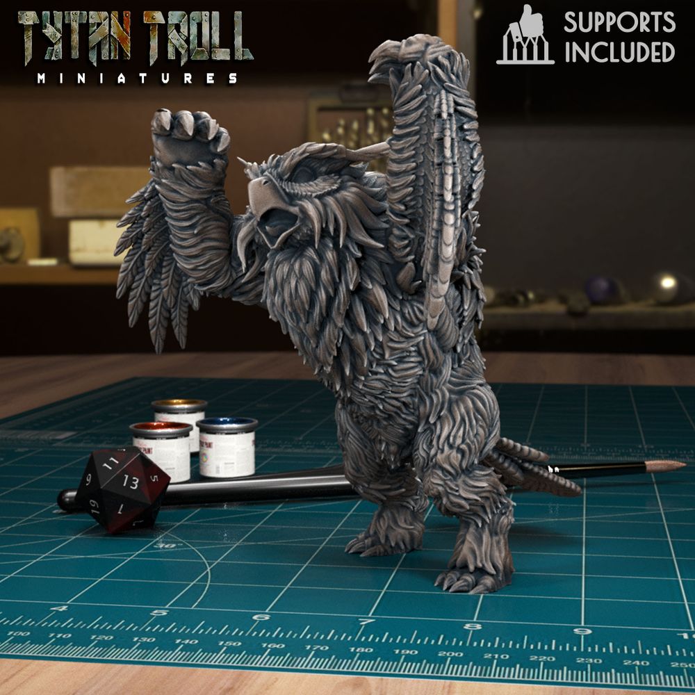 Image of Owlbear 04 [Pre-Supported]